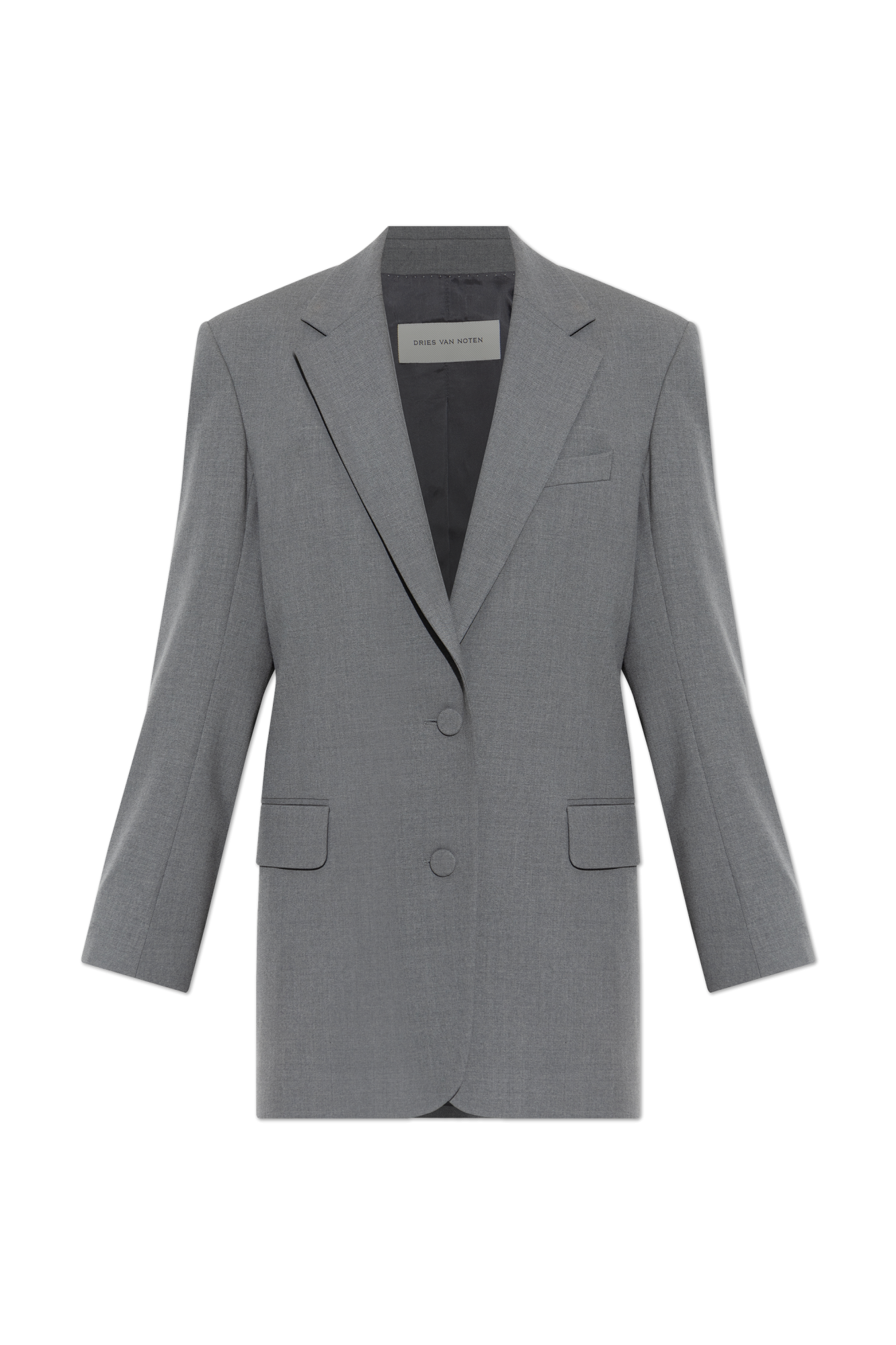 Grey Blazer 'Basti' Dries Van Noten - Vitkac AS